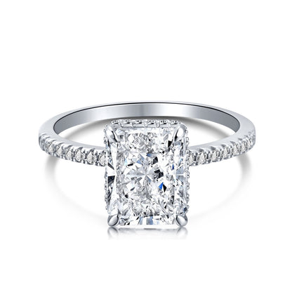 [Sparkling Aurora]4.0 Carat Luxurious Engagement Ring