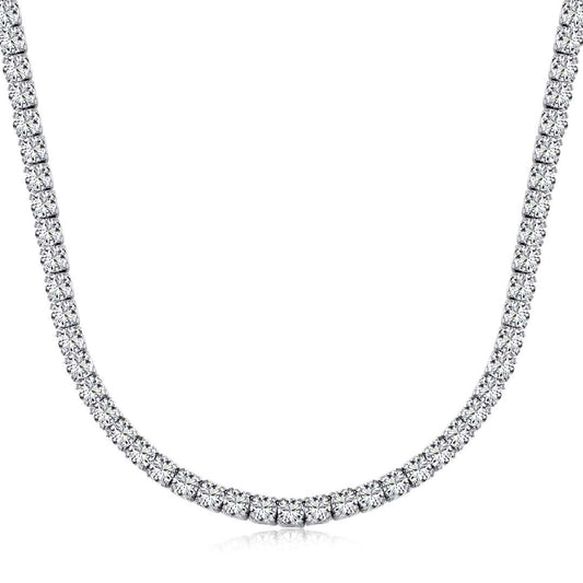 [Sparkling Aurora]Elegant Tennis Chain Necklace