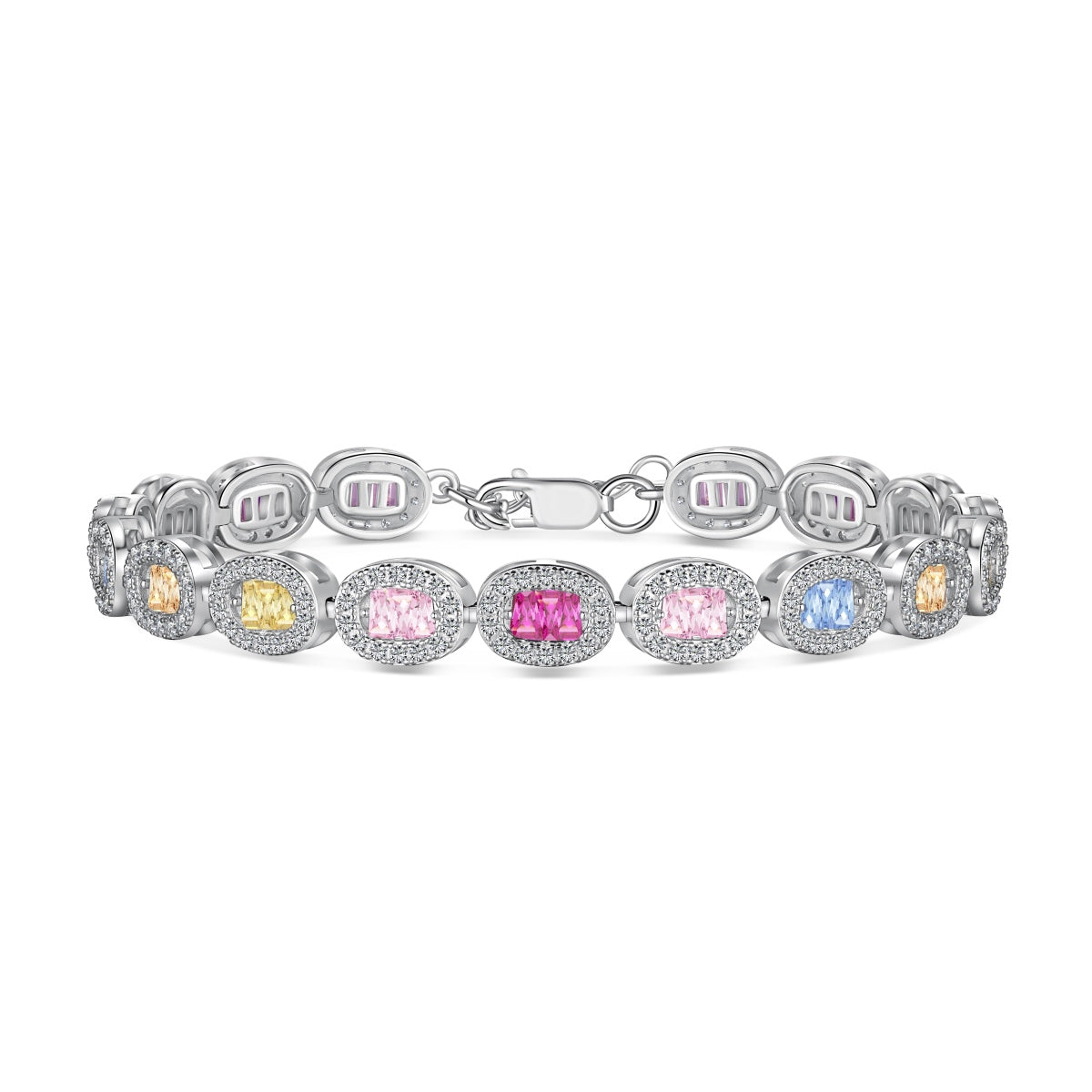 [Sparkling Aurora]Exquisite Ornate Emerald Cut Daily Bracelet