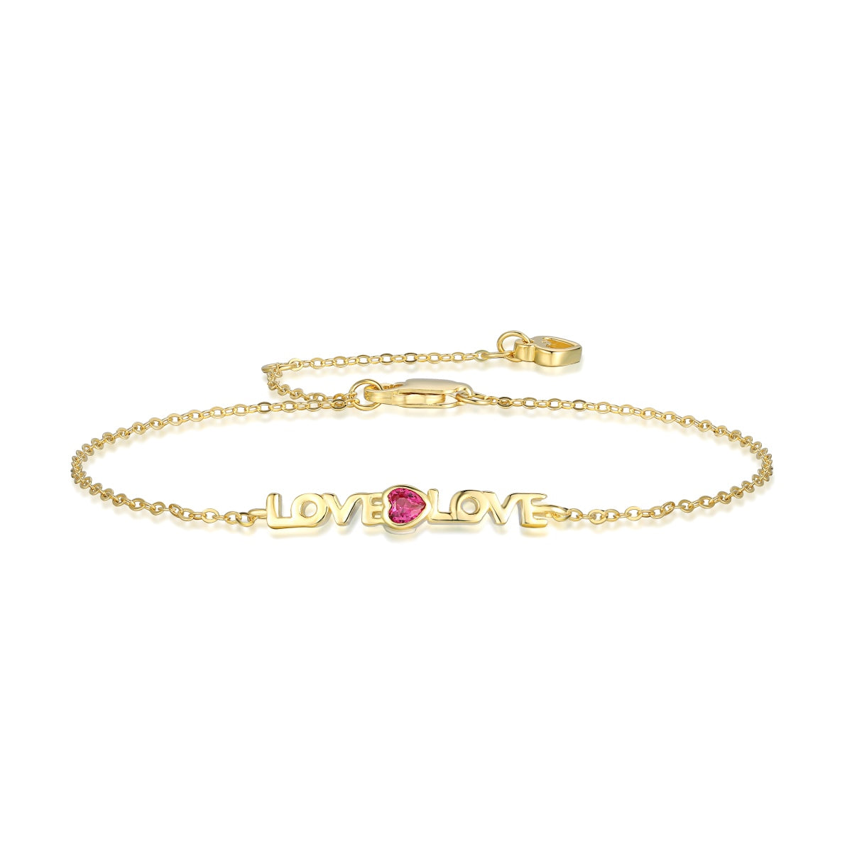 [Sparkling Aurora]Romantic Heart Shape Lover Bracelet