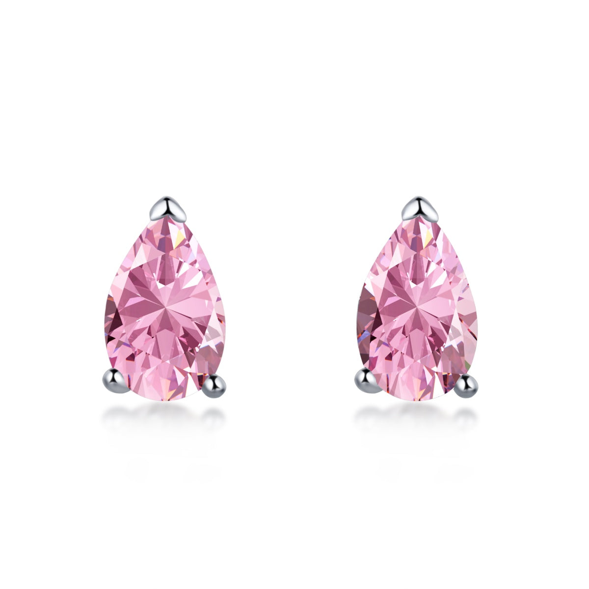 [Sparkling Aurora]Ornate Water Drop Shape Earrings