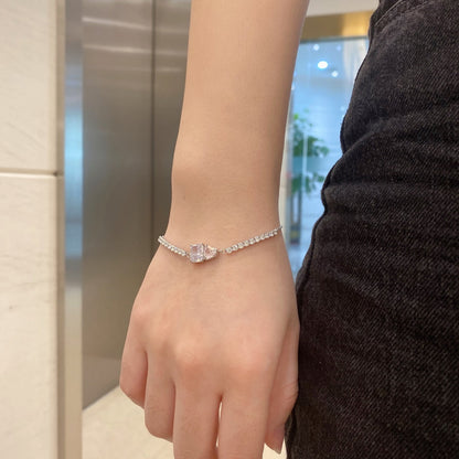 [Sparkling Aurora]Dazzling Unique Multi Shape Lover Bracelet