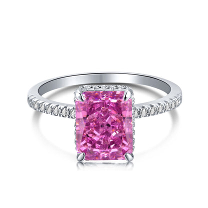 [Sparkling Aurora]4.0 Carat Luxurious Engagement Ring