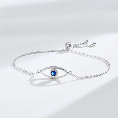 [Sparkling Aurora]Devil's Eye Hollow Design Bracelet