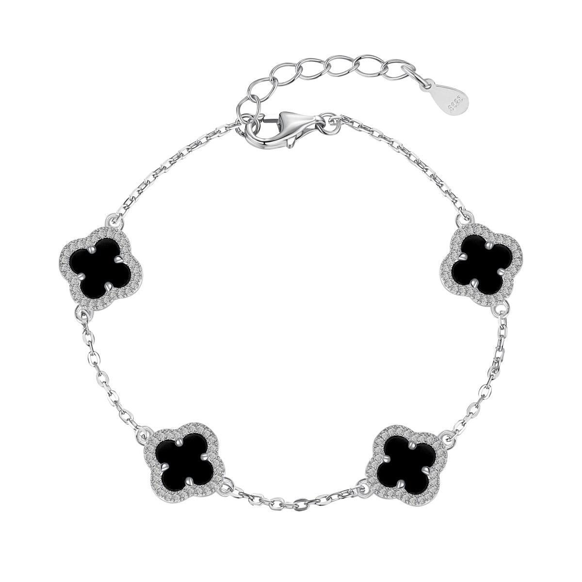 [Sparkling Aurora]Four-Leaf Clover Exquisite Bracelet