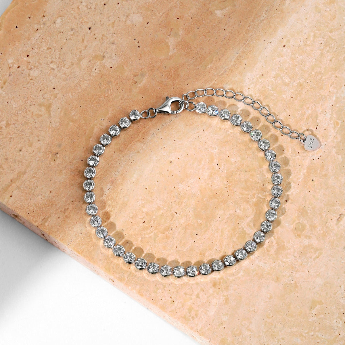 [Sparkling Aurora]Dazzling Sparkling Round Cut Daily Bracelet